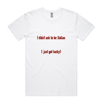 I didn't ask to be Italian Thumbnail