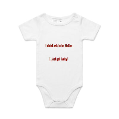 I didn't ask to be Italian Thumbnail